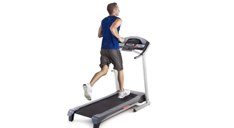 Weslo cadence is the famous treadmill manufacturer for the cheap and popular treadmill. The Weslo Cadence R 5.9 Treadmill is the best seller treadmill on Amazon. The manufacturer offers this treadmill with price about $300. It has many user-friendly features that you can really enjoy your workout. It has easily heart rate monitoring system and shows the accurate results. It offers six built programs prepared by a certified trainer and you no need to prepare your exercise routine.
