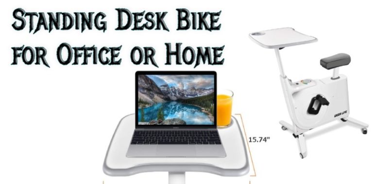 stand up desk bike