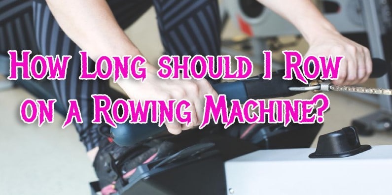 Row on a Rowing Machine
