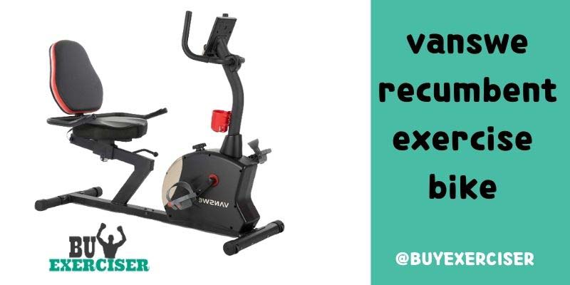 vanswe recumbent exercise bike